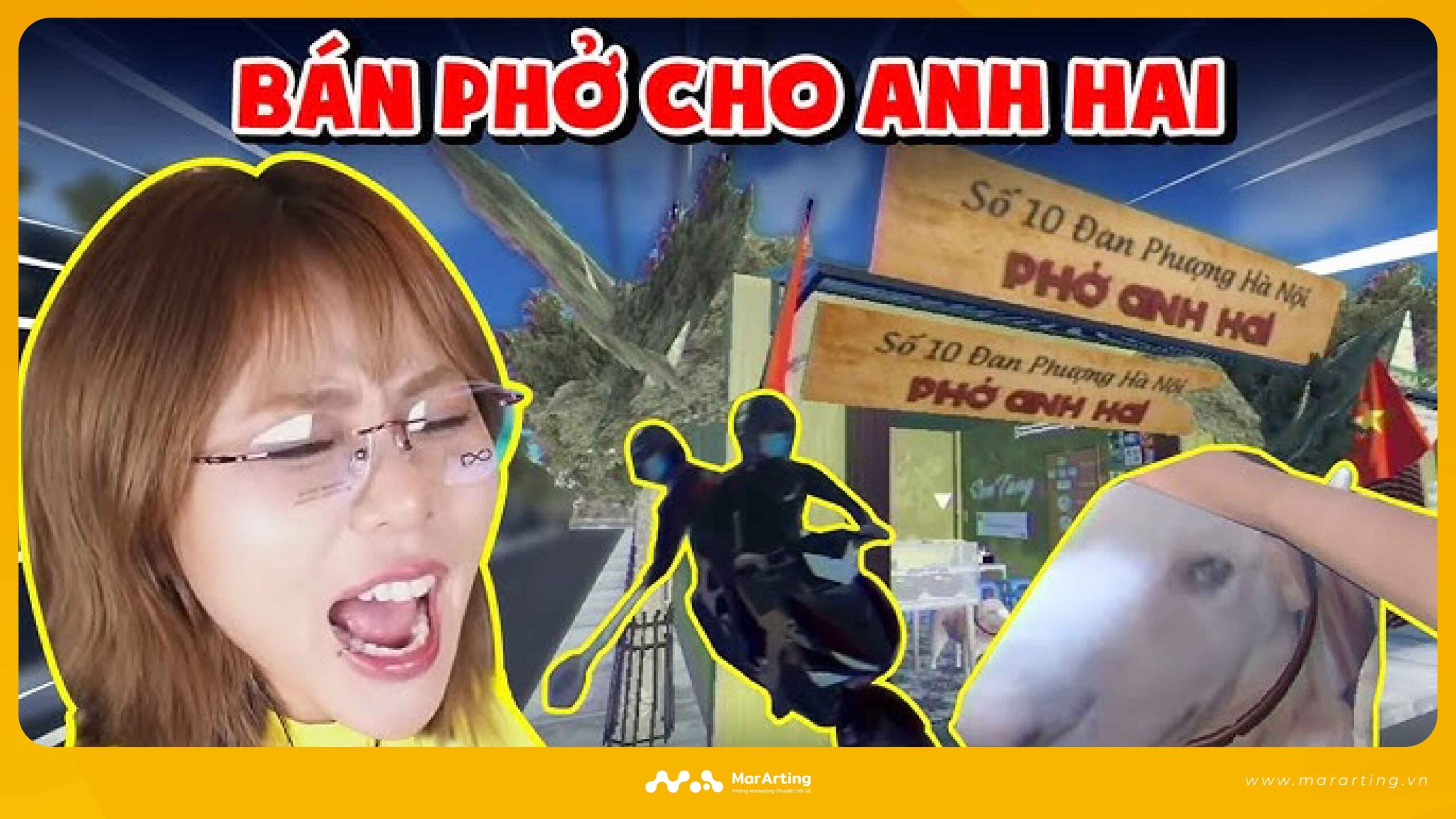 Streamer MisThy chơi Phở Anh Hai